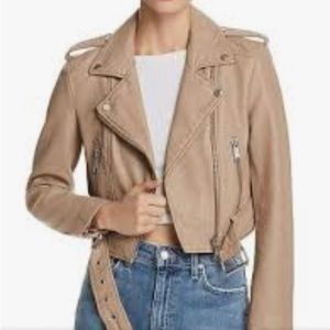 Pistola faux leather cropped jacket Bloomingdales small